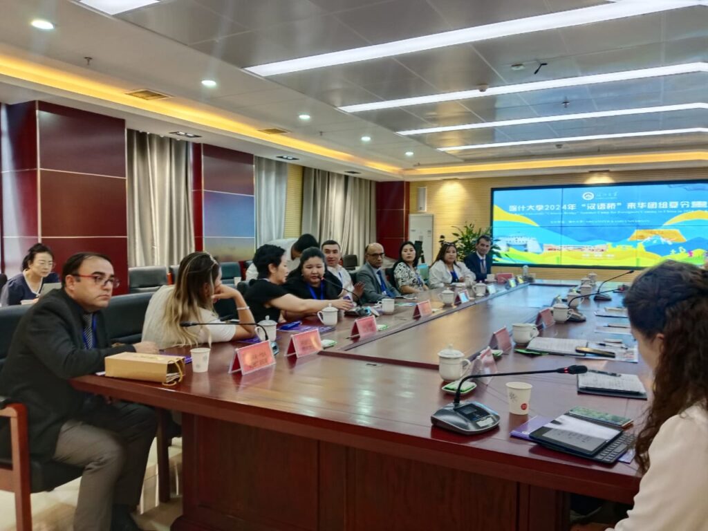 KIU Team meeting with the senior leaders of Kashgar University for forging academic collaboration between the two universities